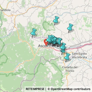 Mappa Via Fratelli Bandiera, 63100 Ascoli Piceno AP, Italia (4.79)