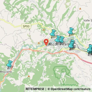 Mappa Via Fratelli Bandiera, 63100 Ascoli Piceno AP, Italia (3.32563)