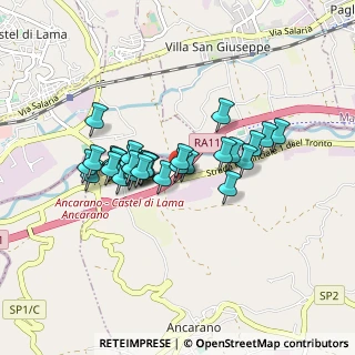 Mappa Strada provinciale Bonifica del Tronto km 14, 64010 Ancarano TE, Italia (0.70667)