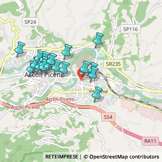 Mappa Viale Guglielmo Marconi, 63100 Ascoli Piceno AP, Italia (0.93556)