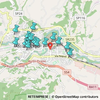 Mappa Via Milano, 63100 Ascoli Piceno AP, Italia (0.92833)