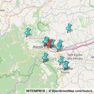 Mappa Via Milano, 63100 Ascoli Piceno AP, Italia (5.70385)