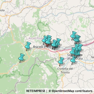 Mappa Via Milano, 63100 Ascoli Piceno AP, Italia (7.102)