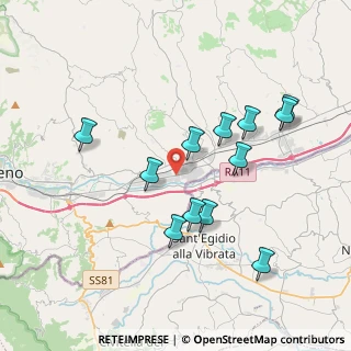 Mappa Viale dei Mutilati del Lavoro, 63100 Campolungo-Villa Sant'Antonio AP, Italia (3.8125)