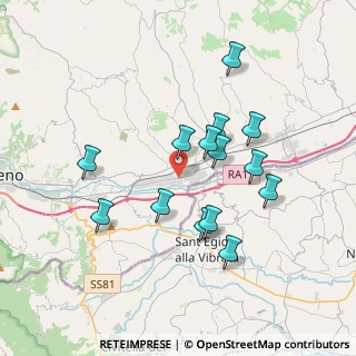 Mappa Via Mutilati del Lavoro, 63100 Campolungo-Villa Sant'Antonio AP, Italia (3.46929)
