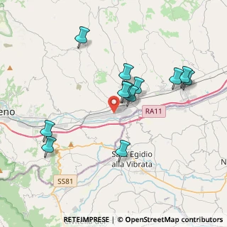 Mappa Via Mutilati del Lavoro, 63100 Campolungo-Villa Sant'Antonio AP, Italia (3.83)