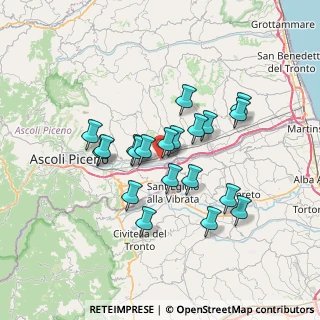 Mappa E invalidi del lavoro, 63100 Ascoli Piceno AP, Italia (6.0805)