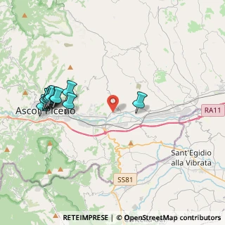 Mappa Via delle Fresie, 63100 Ascoli Piceno AP, Italia (4.7325)