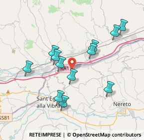 Mappa C.da Vecchio Mulino Str. Prov.le Bonifica km 14, 64010 Ancarano TE, Italia (3.71833)