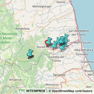 Mappa Forte Malatesta, 63100 Ascoli Piceno AP, Italia (10.60786)