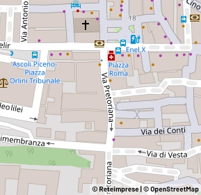 Mappa Via delle Convertite, 63100 Ascoli Piceno AP, Italia (0.04)