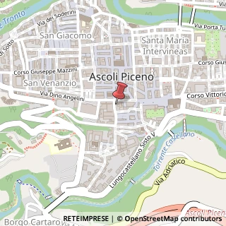 Mappa Piazza Roma, 1, 63100 Ascoli Piceno, Ascoli Piceno (Marche)