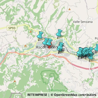 Mappa Via Tornasacco, 63100 Ascoli Piceno AP, Italia (2.35333)