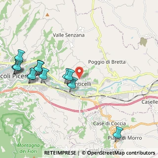 Mappa Via delle Zinnie, 63100 Ascoli Piceno AP, Italia (2.595)