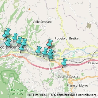 Mappa Via delle Zinnie, 63100 Ascoli Piceno AP, Italia (2.41857)