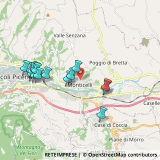 Mappa Via delle Zinnie, 63100 Ascoli Piceno AP, Italia (2.15063)