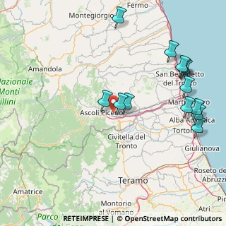 Mappa Via delle Zinnie, 63100 Ascoli Piceno AP, Italia (19.57308)