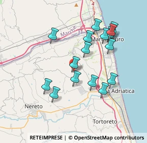 Mappa Unnamed Road, 64010 Colonnella TE, Italia (3.70125)