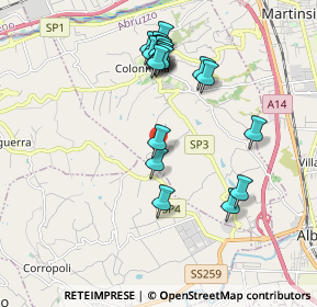 Mappa Unnamed Road, 64013 Corropoli TE, Italia (1.94)