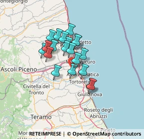 Mappa Unnamed Road, 64013 Corropoli TE, Italia (9.857)