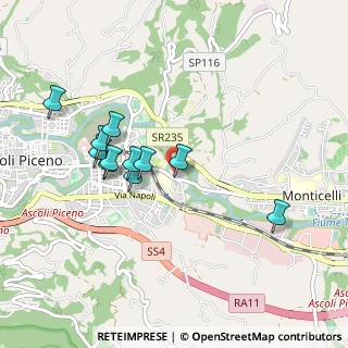 Mappa Via Lucania, 63100 Ascoli Piceno AP, Italia (0.88455)