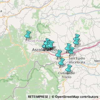Mappa Via Lucania, 63100 Ascoli Piceno AP, Italia (5.14429)
