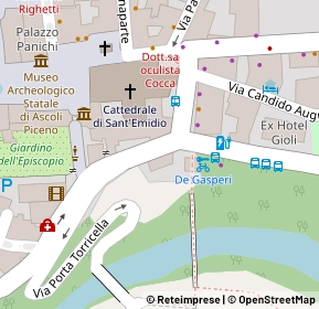 Mappa Via Dante Alighieri, 63100 Ascoli Piceno AP, Italia (0.06957)