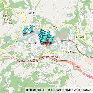 Mappa Via Dante Alighieri, 63100 Ascoli Piceno AP, Italia (0.436)