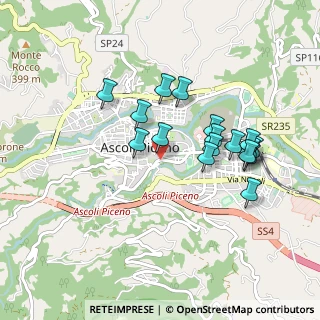 Mappa Via Dante Alighieri, 63100 Ascoli Piceno AP, Italia (0.85588)