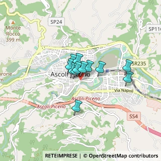 Mappa Via Dante Alighieri, 63100 Ascoli Piceno AP, Italia (0.50833)