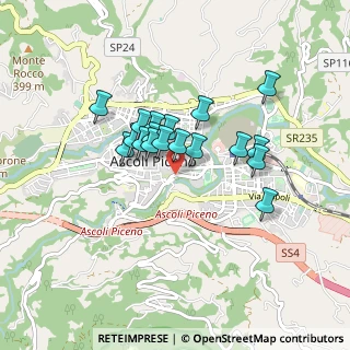 Mappa Via Dante Alighieri, 63100 Ascoli Piceno AP, Italia (0.67389)
