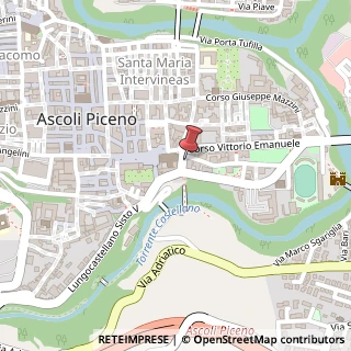 Mappa Via Dante Alighieri, 10, 63100 Ascoli Piceno, Ascoli Piceno (Marche)