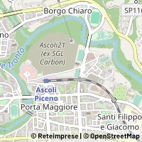 Mapa Ascoli Piceno