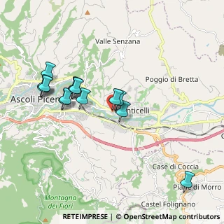 Mappa Largo Degli Allori, 63100 Ascoli Piceno AP, Italia (1.92571)