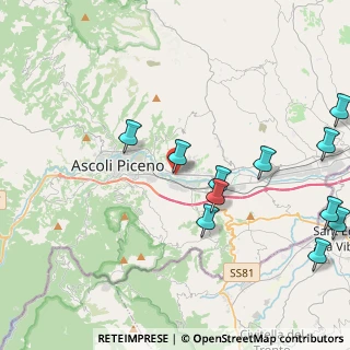 Mappa Largo Degli Allori, 63100 Ascoli Piceno AP, Italia (5.23545)