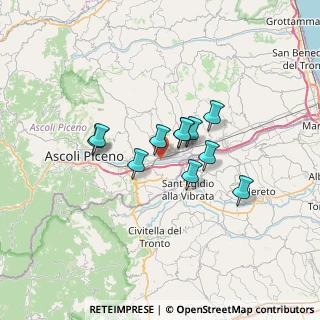 Mappa Zona Ind.le, 63100 Ascoli Piceno AP, Italia (4.87091)