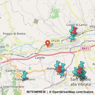 Mappa Zona Ind.le, 63100 Ascoli Piceno AP, Italia (3.43579)