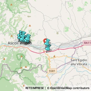 Mappa Via 415, 63100 Ascoli Piceno AP, Italia (4.14133)