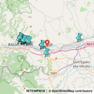 Mappa Via 415, 63100 Ascoli Piceno AP, Italia (4.25333)