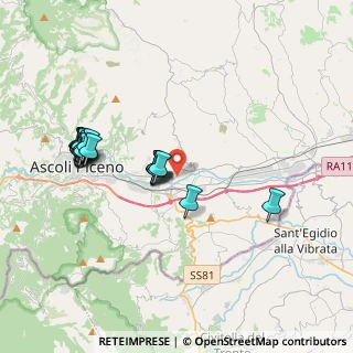 Mappa Via 415, 63100 Ascoli Piceno AP, Italia (3.98)