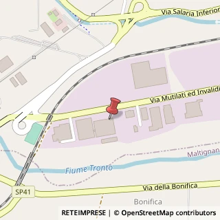 Mappa Zona Industriale Campolungo, 9, 63100 Ascoli Piceno AP, Italia, 63100 Ascoli Piceno, Ascoli Piceno (Marche)