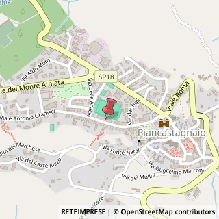 Mappa Via Antonio Gramsci, 320, 53025 Piancastagnaio, Siena (Toscana)