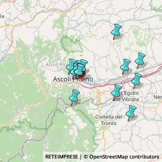 Mappa Via Cagliari, 63100 Ascoli Piceno AP, Italia (6.43154)