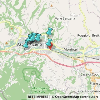Mappa Via Cagliari, 63100 Ascoli Piceno AP, Italia (1.62909)