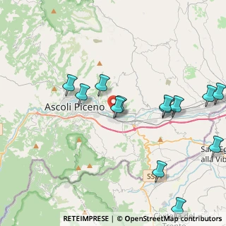 Mappa Via delle Primule, 63100 Ascoli Piceno AP, Italia (4.81692)