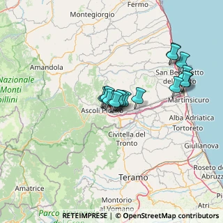 Mappa Largo dei Mughetti, 63100 Ascoli Piceno AP, Italia (11.06765)