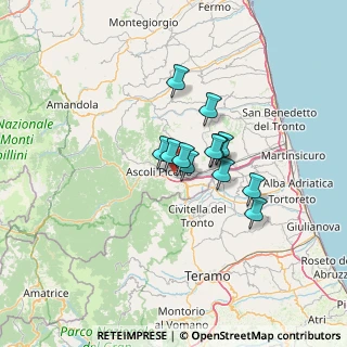 Mappa Ang, 63100 Ascoli Piceno AP, Italia (8.8575)