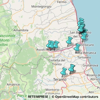 Mappa Via delle Primule, 63100 Ascoli Piceno AP, Italia (19.04294)