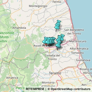 Mappa Largo dei Mughetti, 63100 Ascoli Piceno AP, Italia (6.63714)