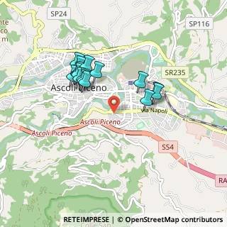 Mappa Via Luigi Pastori, 63100 Ascoli Piceno AP, Italia (0.8475)